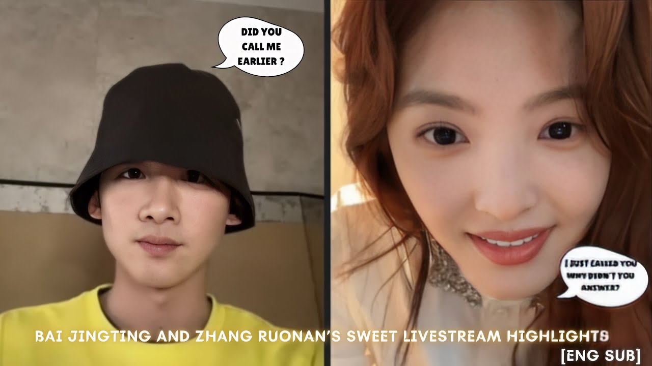 Bai Jingting and Zhang Ruonan’s Sweet Livestream Full [Eng Sub] | The First Frost
