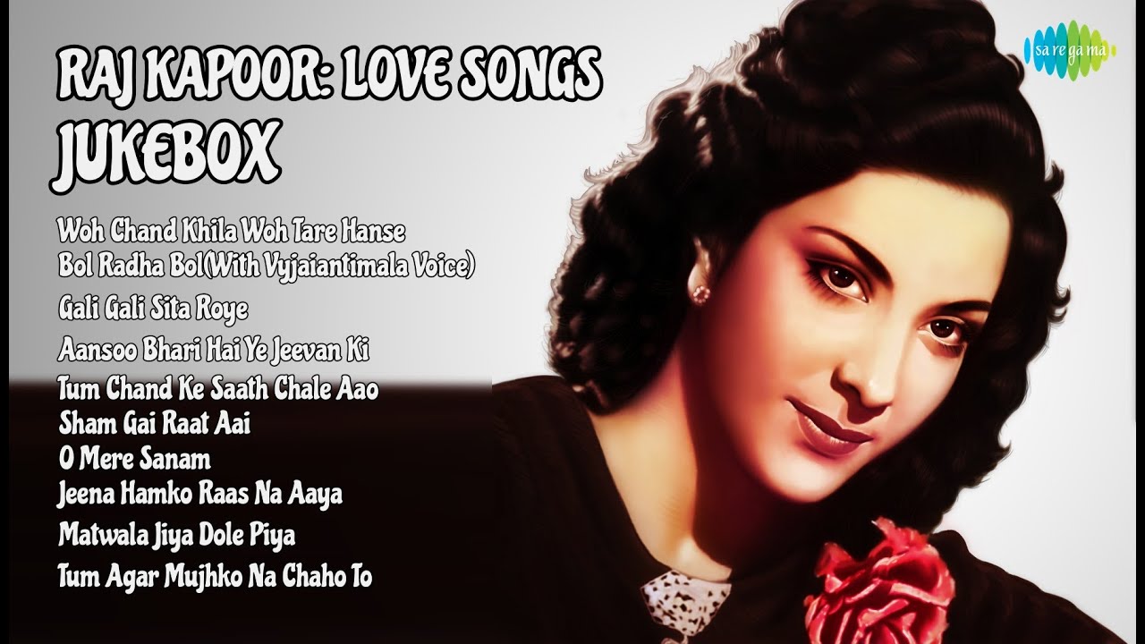 Raj Kapoor's Romantic Jukebox | Lata Mangeshkar Songs | Woh Chand Khila Woh Tare Hanse