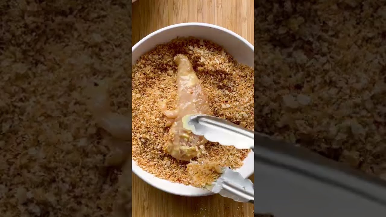 Хрустящие запеченные куриные кусочки