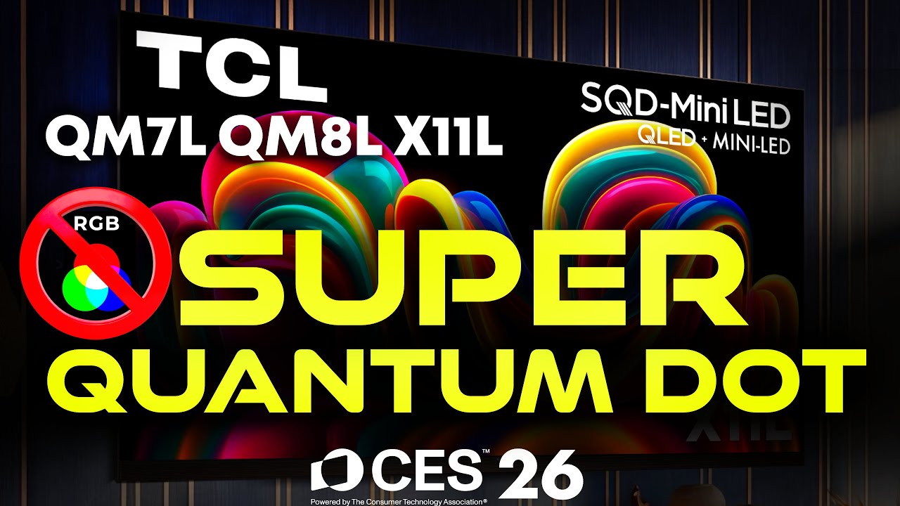 Better Than RGB TVs? | TCL QM7L QM8L X11L & The SQD Gamble