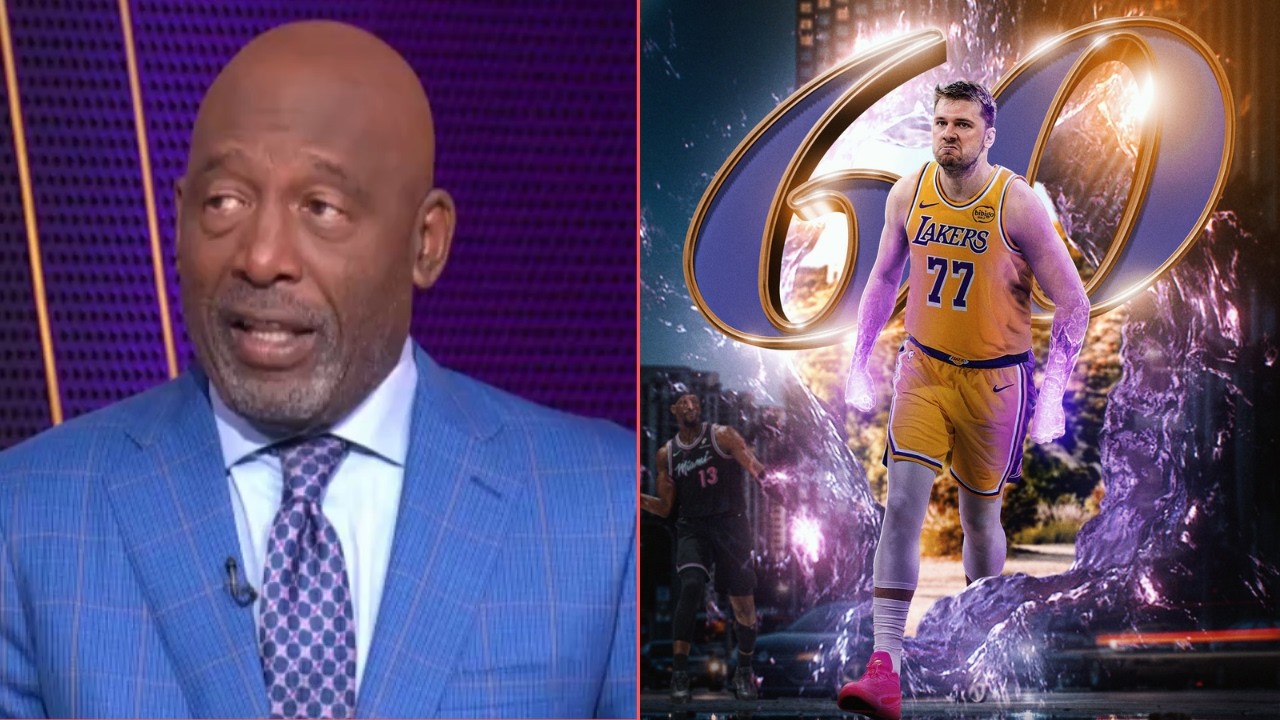 Luka Doncic is the best player in the NBA! - James Worthy on Luka scored 60 Pts as Lakers beat Heat
