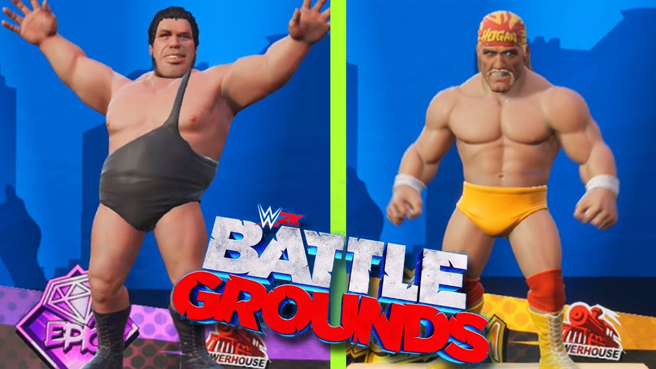 UNLOCKING HULK HOGAN & ANDRE THE GIANT | WWE 2K BATTLEGROUNDS
