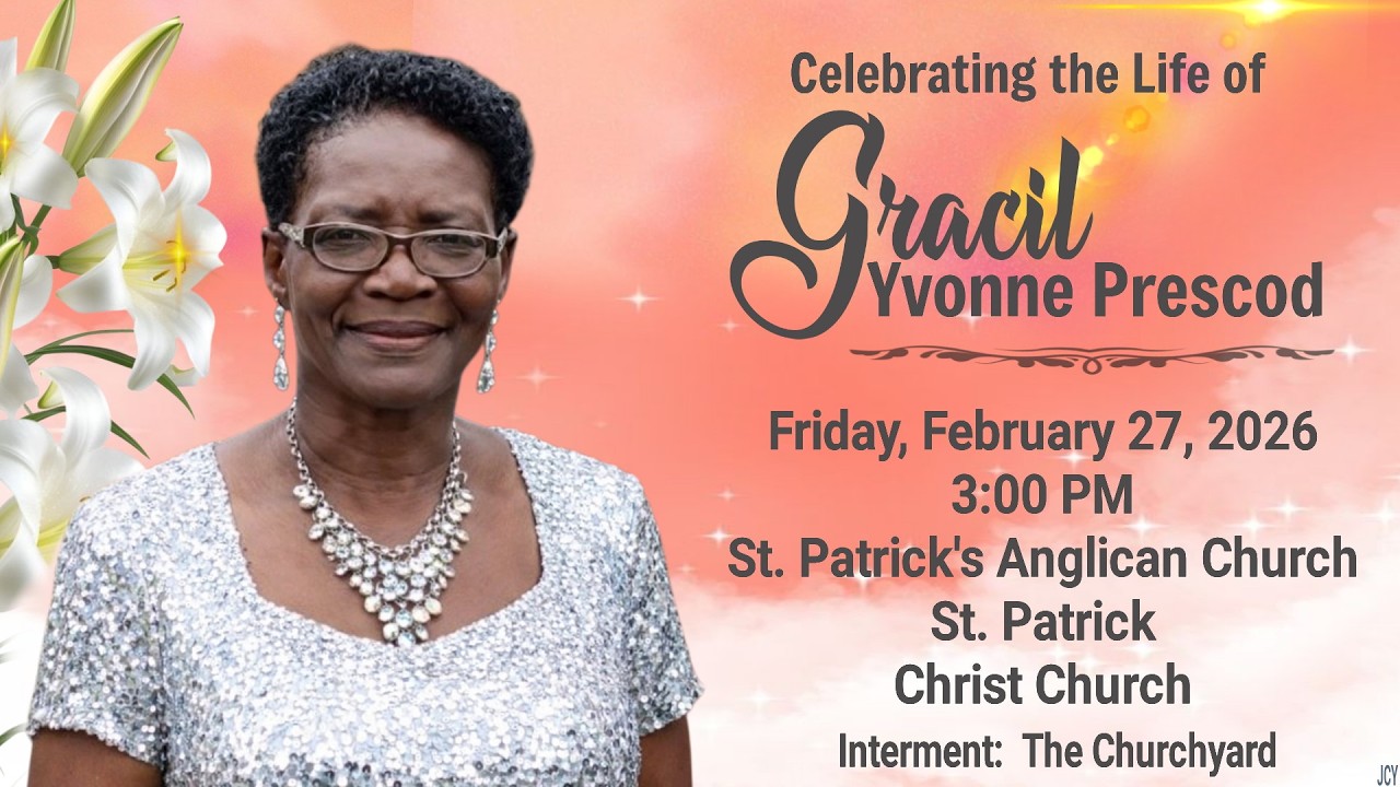 A Service of Thanksgiving for the life of Gracil Prescod