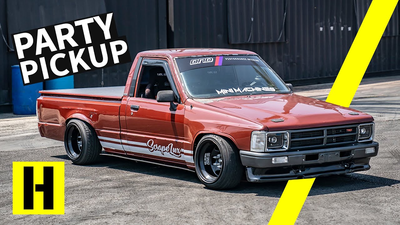 Дикость ограничителя оборотов: Toyota Hilux Party Truck с двигателем BEAMS