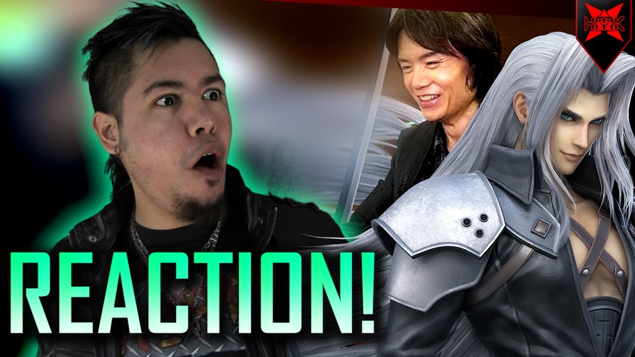 Sephiroth Sakurai Presentation REACTION - Super Smash Bros Ultimate