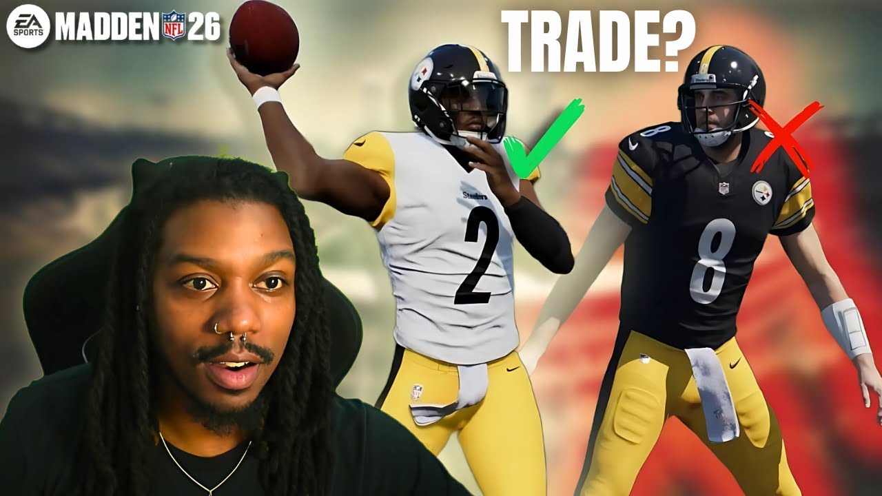 Steelers Rebuild - Jalen Milroe is a Steeler?!? 32 User MONEY LEAGUE! Madden 26 (WEEK 2)