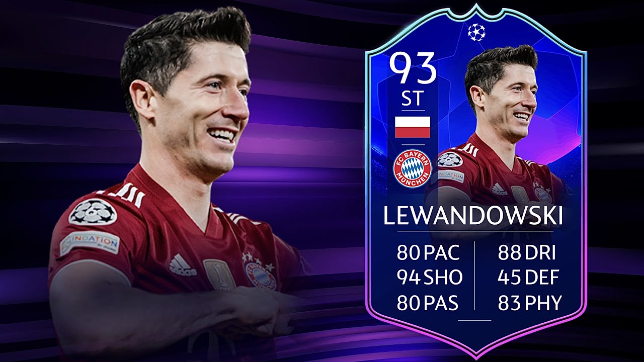 FIFA 22: ROBERT LEWANDOWSKI 93 TOTGS PLAYER REVIEW I FIFA 22 ULTIMATE TEAM