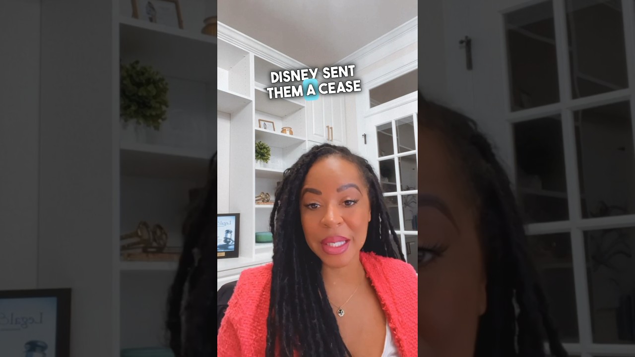 Disney is cracking down on online sellers copying their iconic characters. Press play 🎥