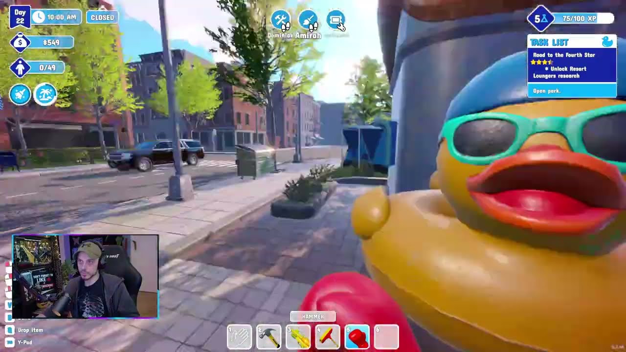 🔴Adovion's Slip And Slide Episode 4 | Waterpark Simulator | Livestream