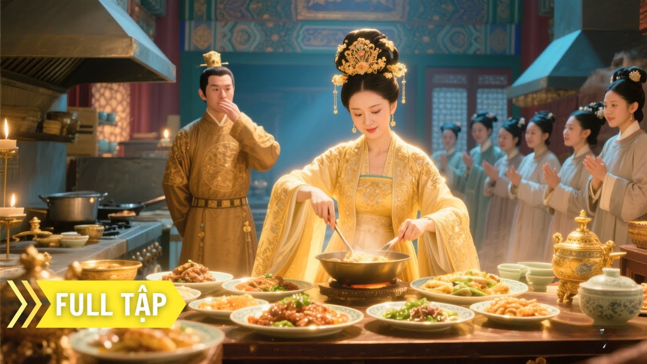 Nữ đầu bếp xuyên vào lãnh cung, vô tình cứu đói hoàng đế quyền lực, và được cưng chiều lên trời