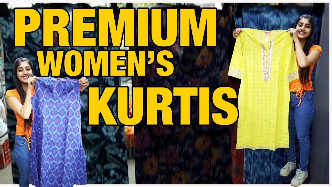 Premium Kurtis for Women | Ajrakh, Ikkat, Kalamkari, Jaipuri Kurtis | Dadar Street Shopping