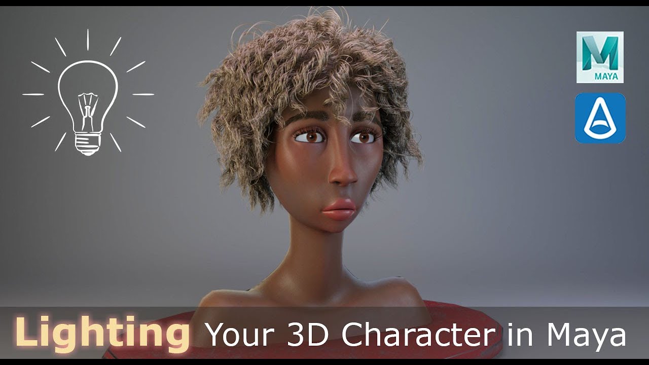 Освещение вашего 3D-персонажа в Maya