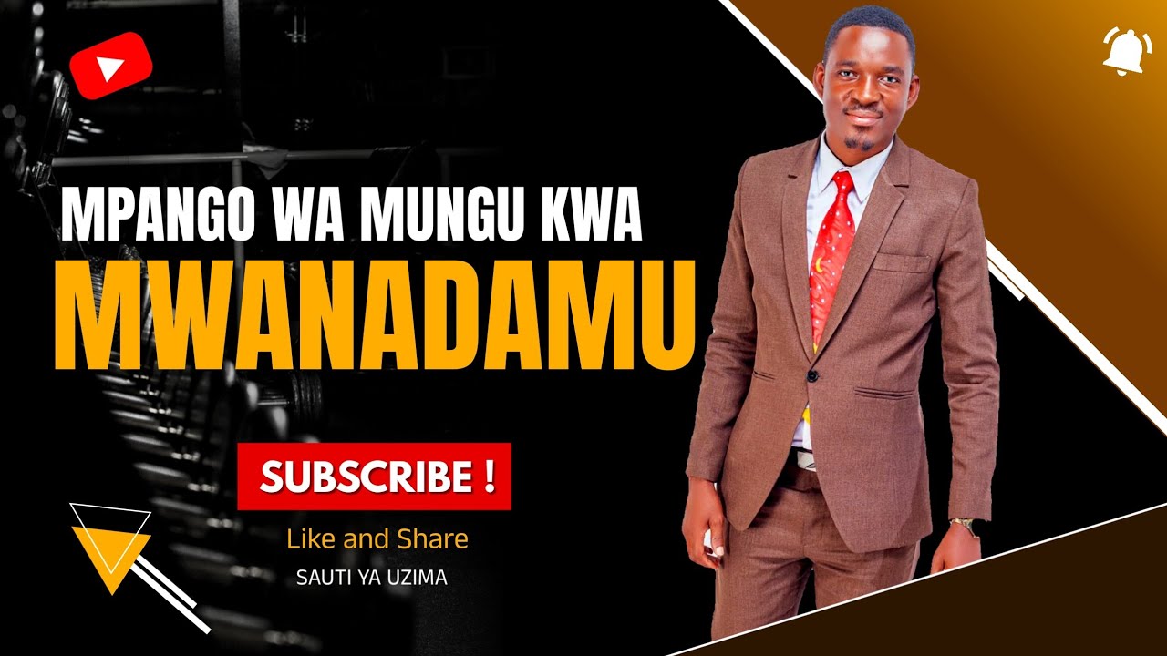MPANGO WA MUNGU KWA MWANADAMU 