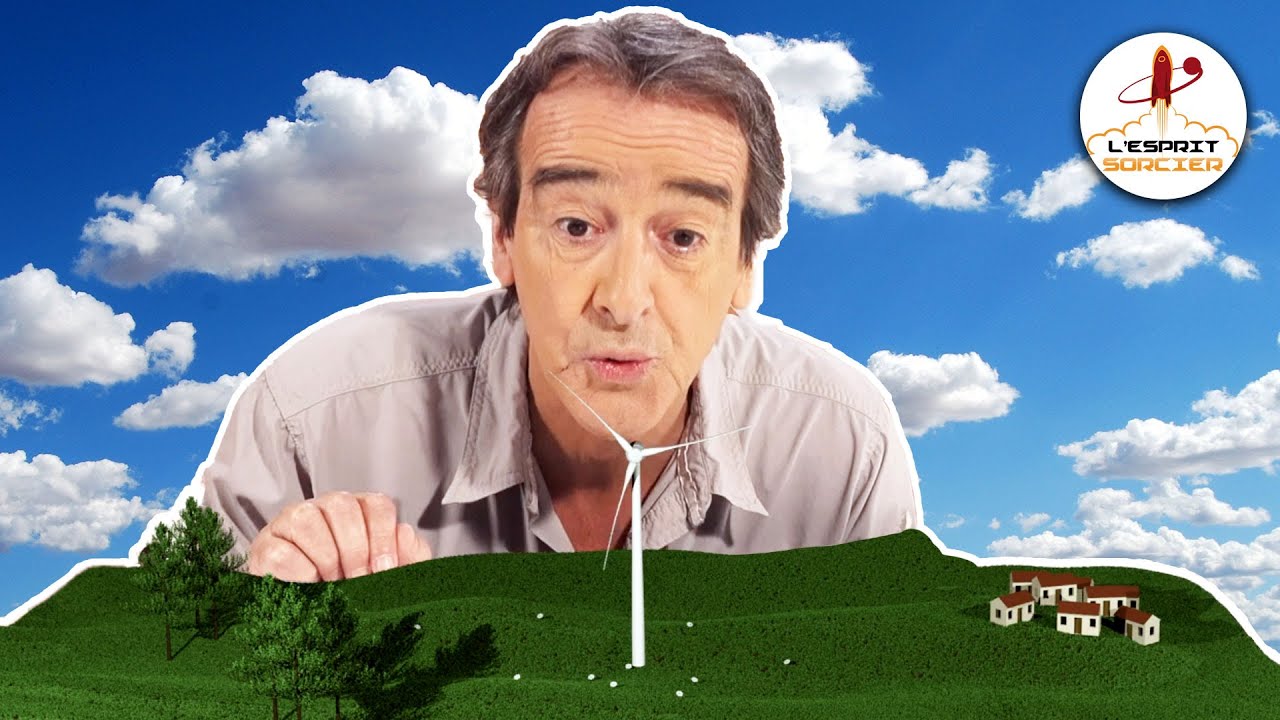 Des &eacute;oliennes dans le paysage - L'Esprit Sorcier