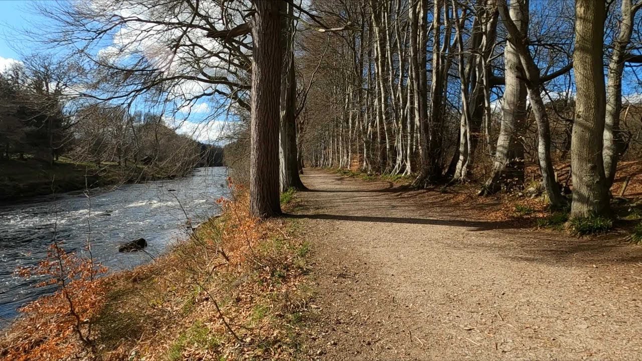 COMRIE - CRIEFF PATH, from Lady Mary's Walk, Crieff.