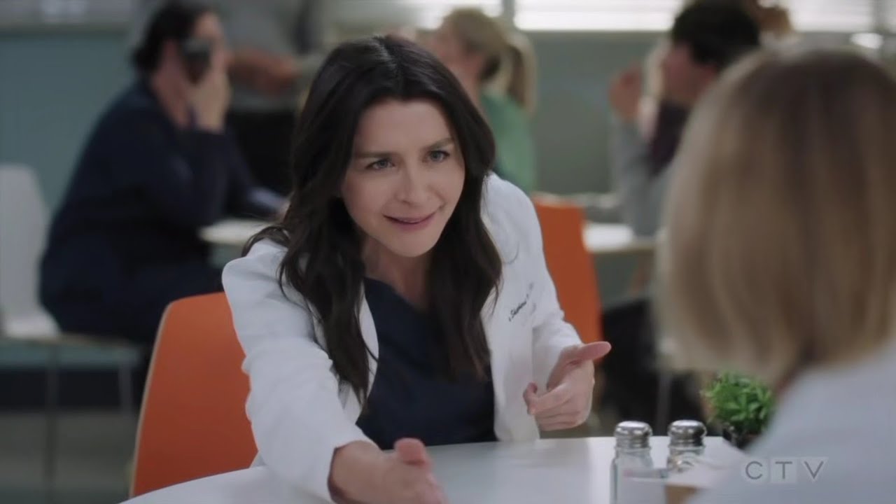 Amelia and Toni (Winston) | Grey's Anatomy season 22x11 | scene 4 part 1