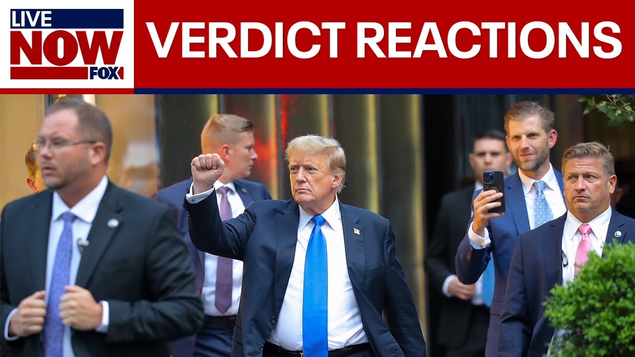 GUILTY: Trump trial verdict reactions and analysis | LiveNOW from FOX