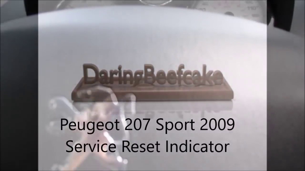 Reset service Peugeot 206-207-208-306-307-308 luz testigo aceite