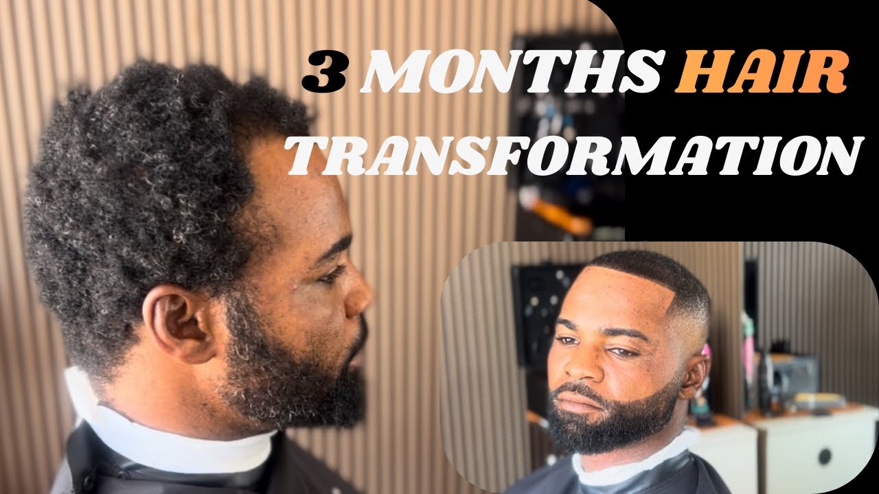 ASMR 3months Full haircut transformation 🔥 - 🇳🇬Nigerian barber ASMR | Super Relaxing | 