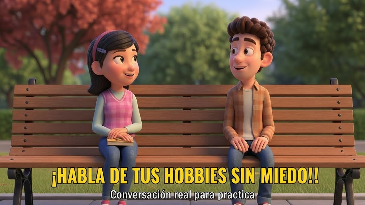 Escucha este dialogo y empieza a entender el ingles fácil y rápido🔥| Mis Hobbies (A2 - B1)