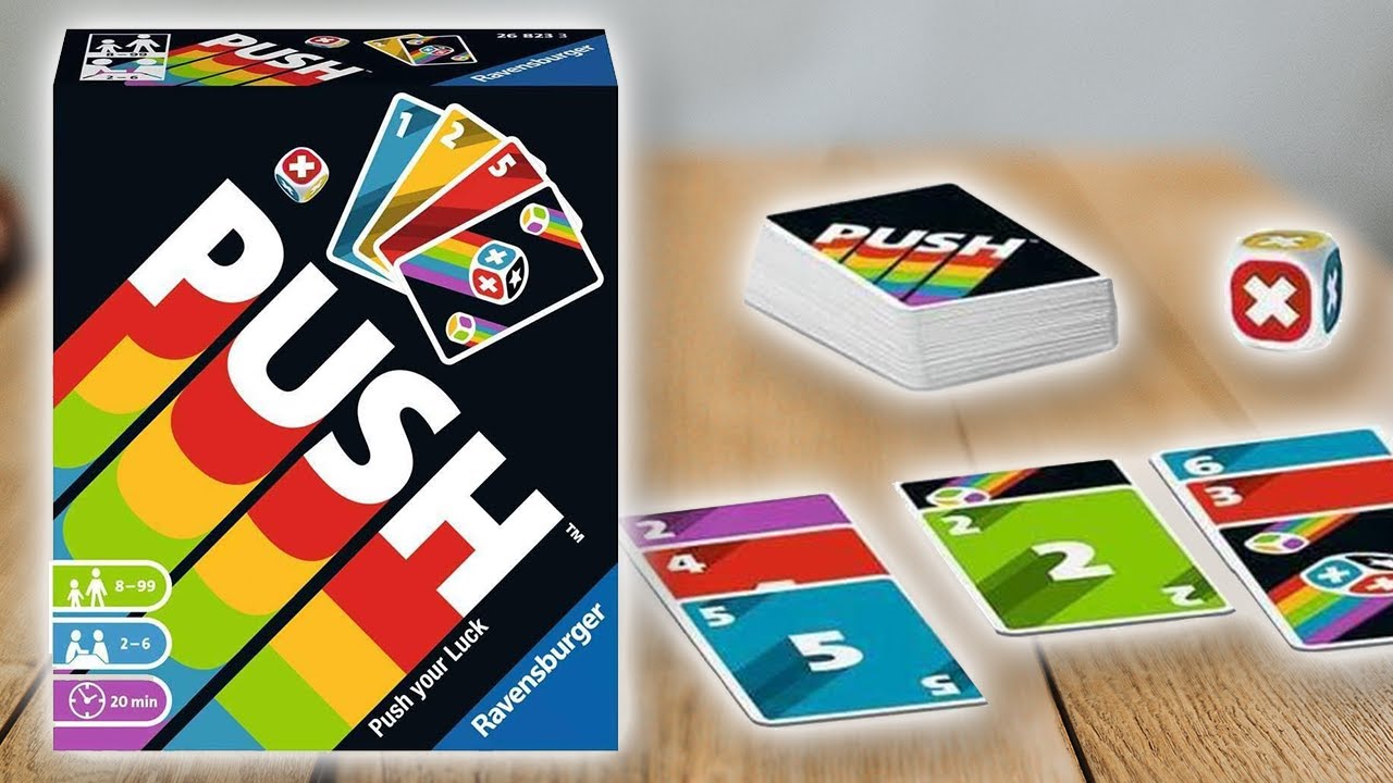 PUSH your Luck - Spielregeln TV (Spielanleitung Deutsch) - Ravensburger Kartenspiele