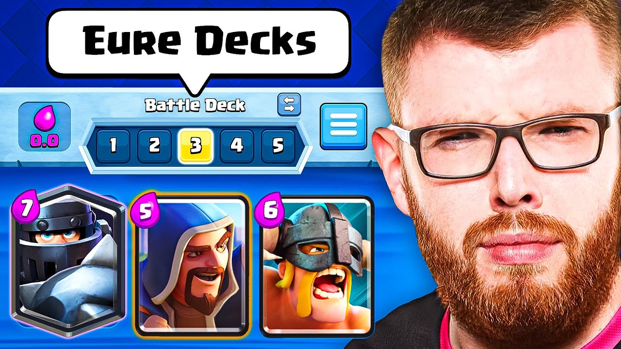 🤬😤Ich SPIELE & BEWERTE EURE DECKS... (und bin fassungslos) | Clash Royale Deutsch