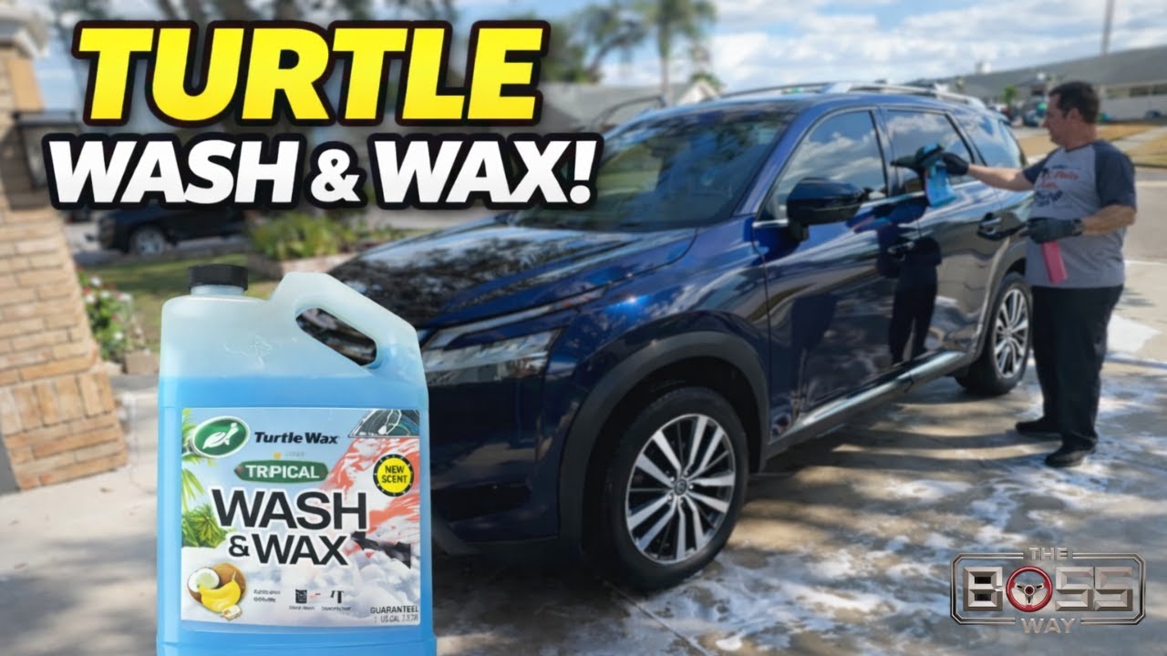 Turtle Wax Wash & Wax Review | Satisfying ASMR Car Wash for Deep Clean & Shine