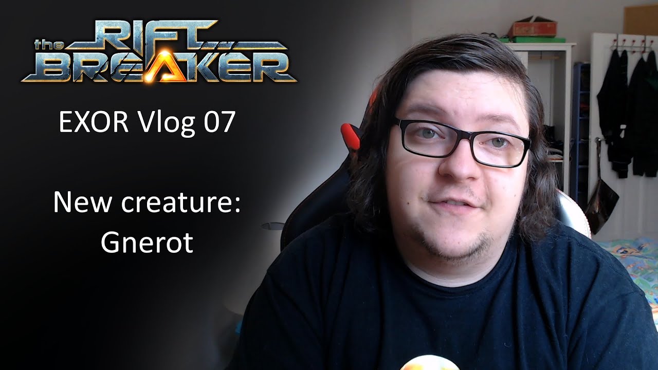 The Riftbreaker - EXOR Vlog 07 - New Creature: Gnerot