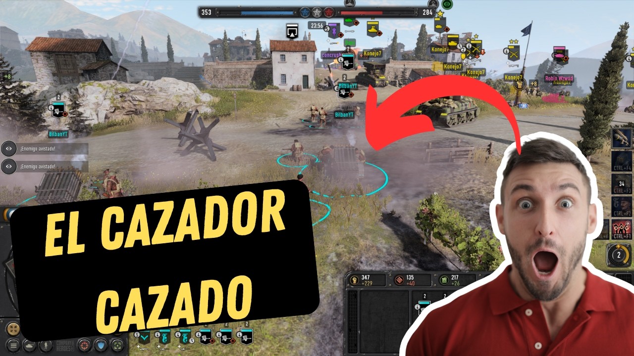 👉 El cazador fue cazado | Company of Heroes 3 4v4 premade