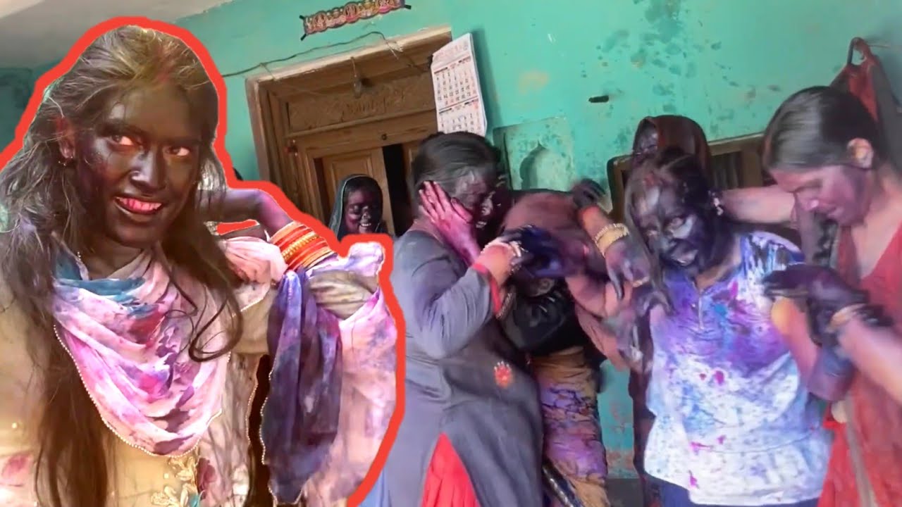 Holi putai in village  ||  #holi