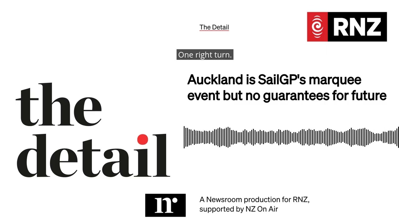 Auckland is SailGP's marquee event but no guarantees for future | The Detail