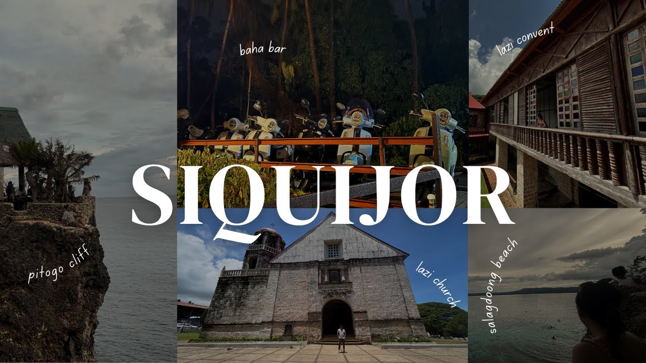 travel vlog &bull; siquijor &bull; isla del fuego marathon 2025