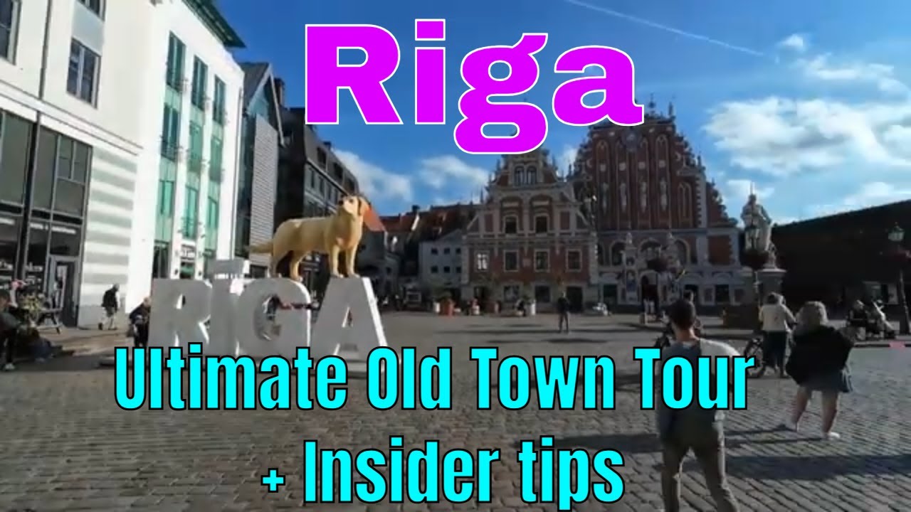 Riga - Full Tour of Old town, Viewing Platform & Insider Tips