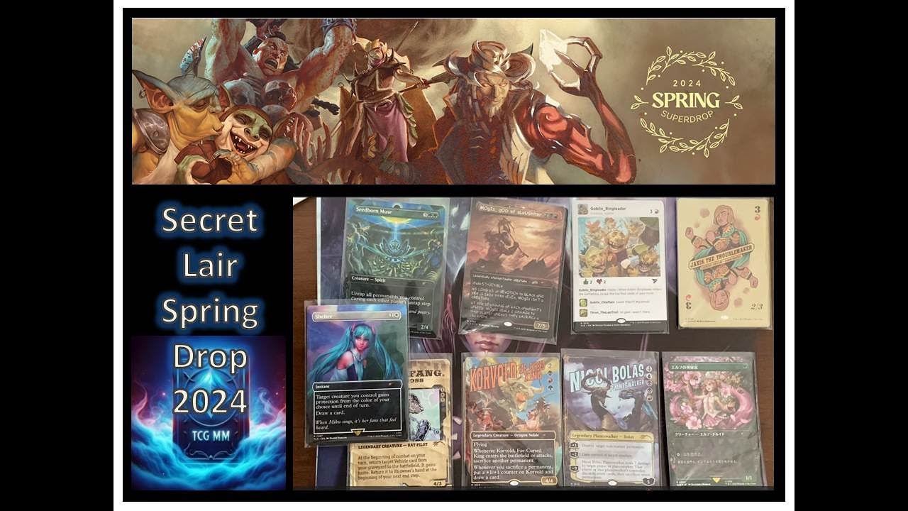Secret Lair Spring Superdrop 2024 Opening & Finanzanalyse auf deutsch, MTG
