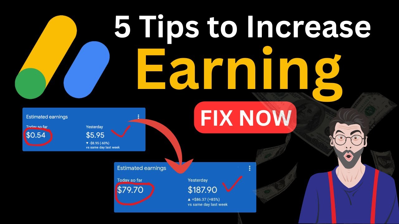 Google AdSense Website Earning Increase Tips 2025 | How to increase cpc on AdSense 2025?
