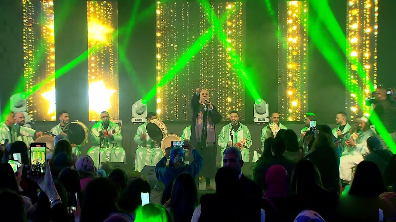 ليلة شعبانة مع الحاج سعيد برادة بقصر بن جلون - Soirée Châabana avec Haj Said  Berrada 2024 Part1