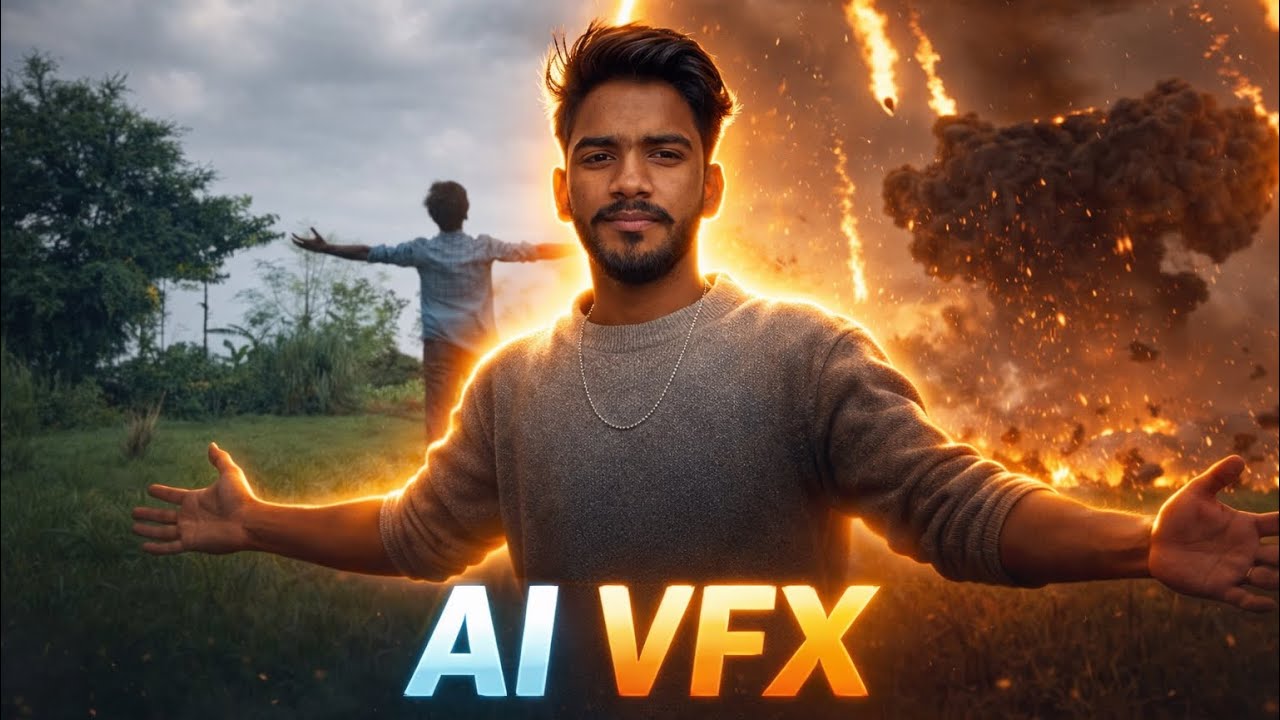 Ai Goes Crazy | Normal Video Ko AI VFX Cinematic Movie Scene Me Kaise Badle | Step-by-Step Tutorial
