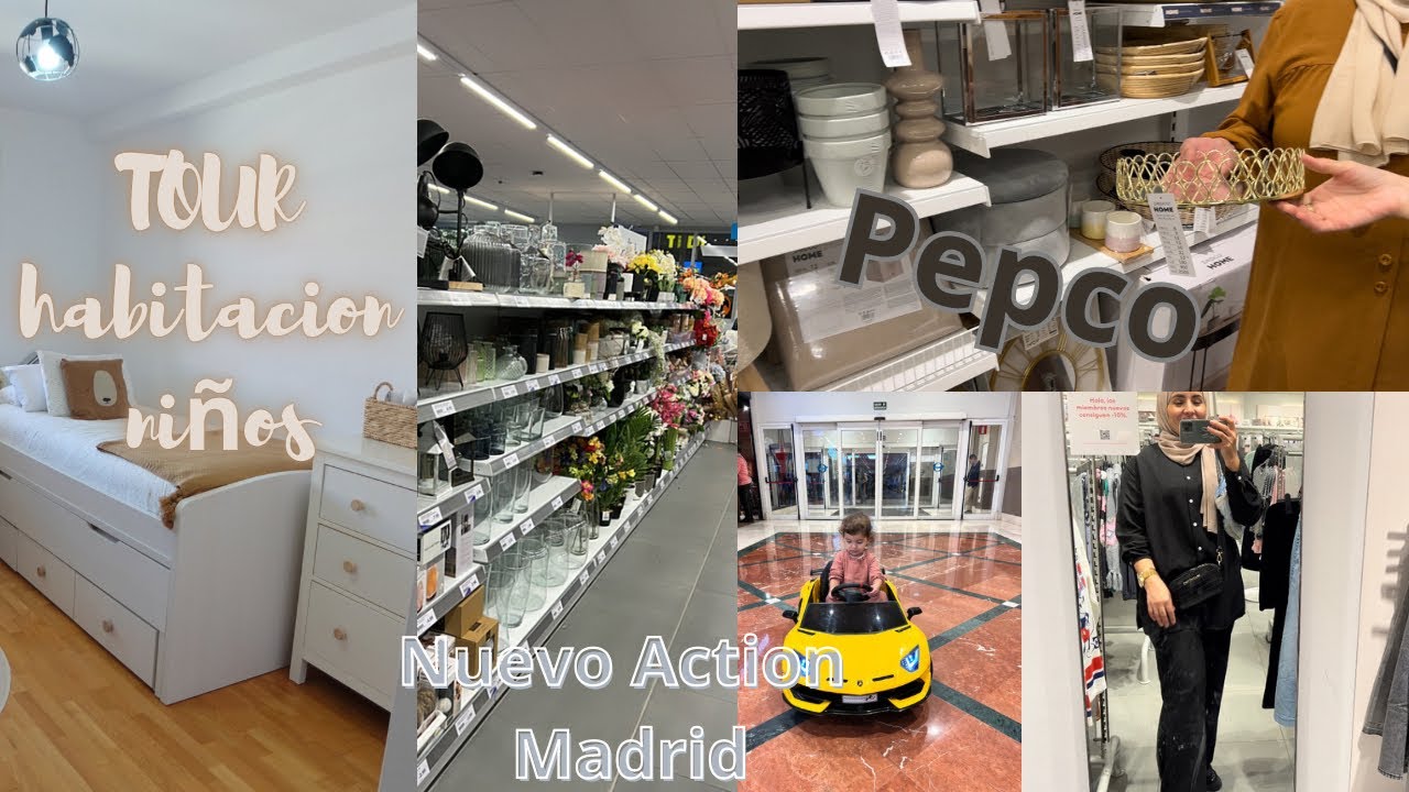 TOUR habitación niños/ compras para la casa/ ACTION nuevo