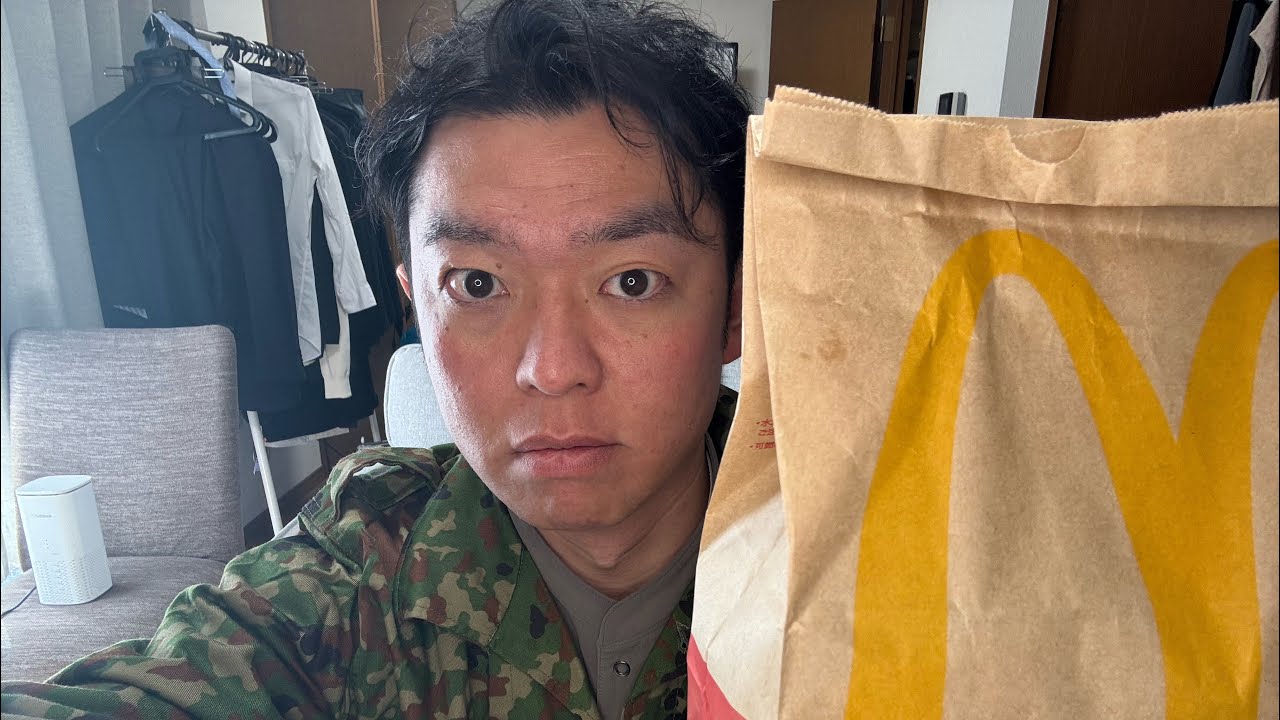 タクシーで青切符切られたからマックやけ食いしてみた