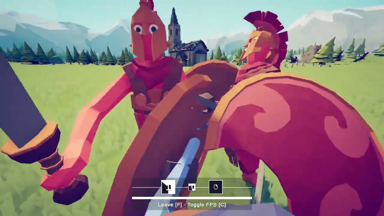 Totally accurate battle simulator gameplay no commentary (sandbox)