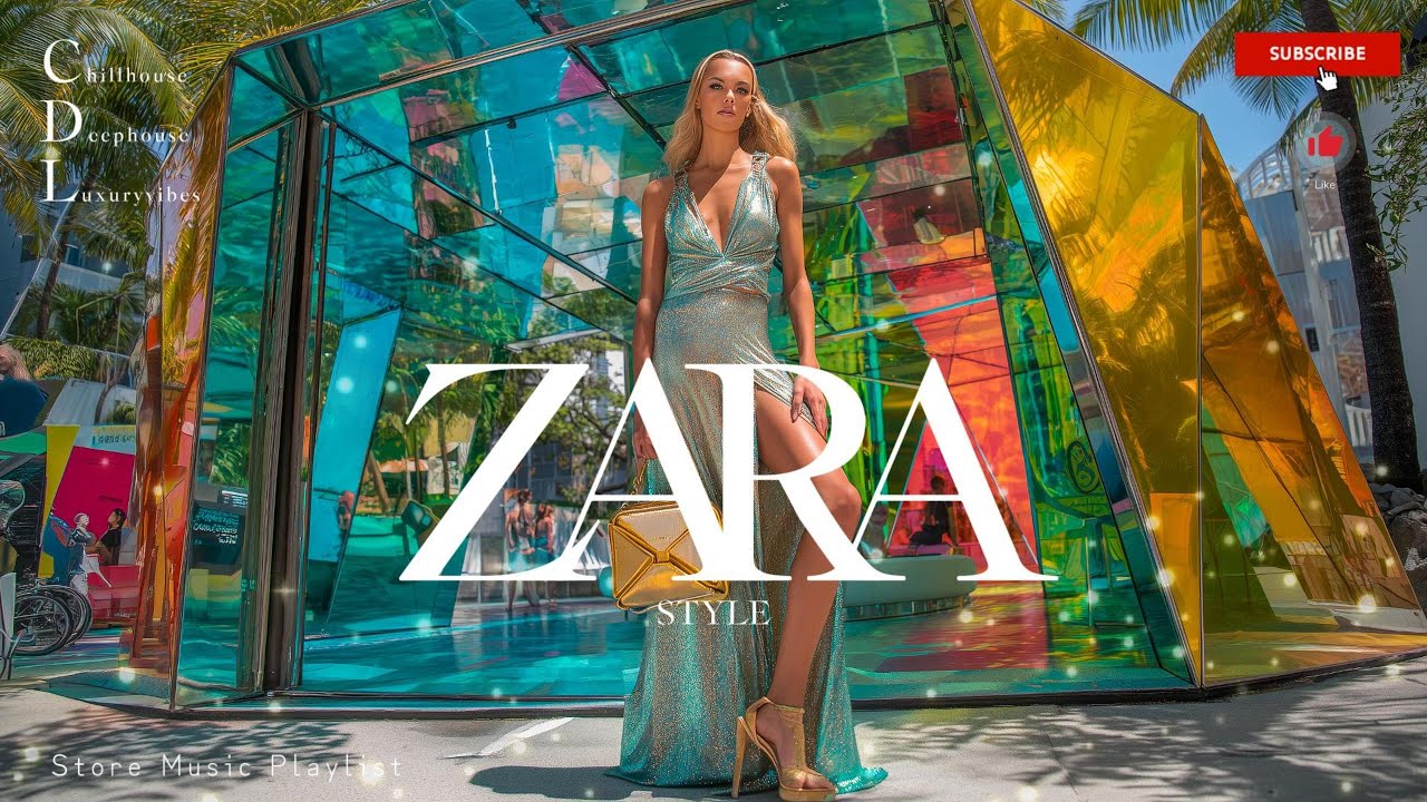 Zara Store Style Playlist| Chill House Music Playlist | Fashion Boutique Shop Music August 2025