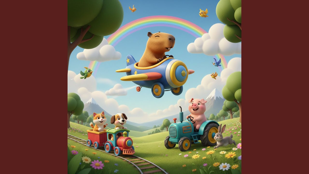 The Little Tractor Action Song & Nursery Rhyme