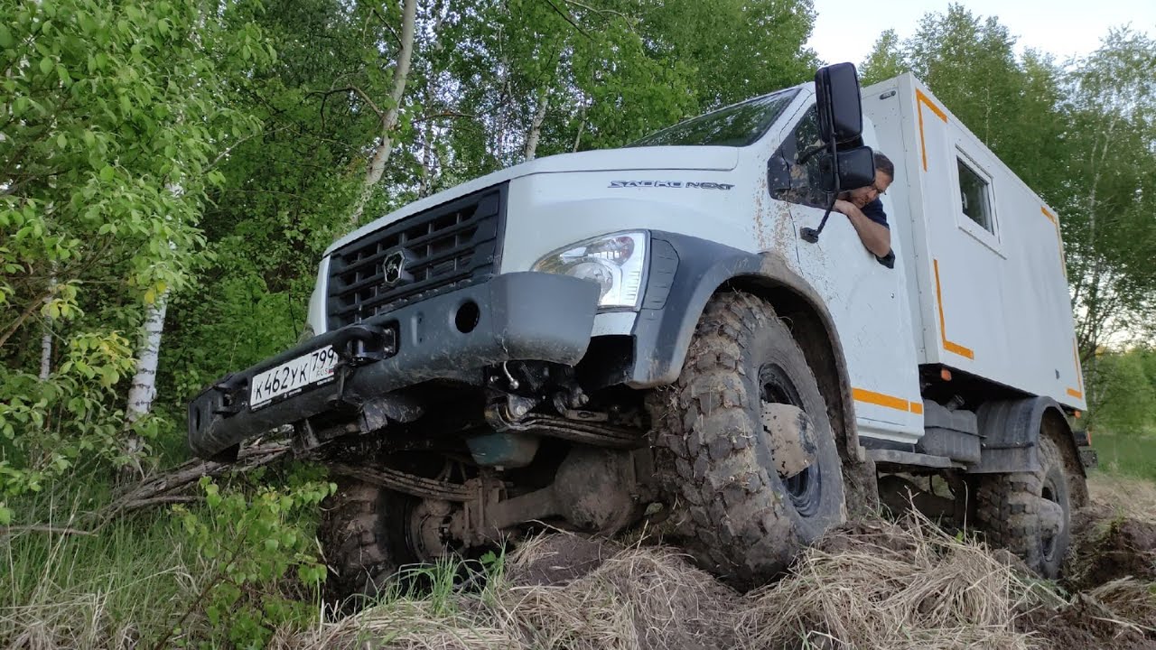 Садко Некст на шинах К-58 от БТР, ЖЕСТЬ!!! GAZ Trackmaster 4x4 on K-58 tires BTR