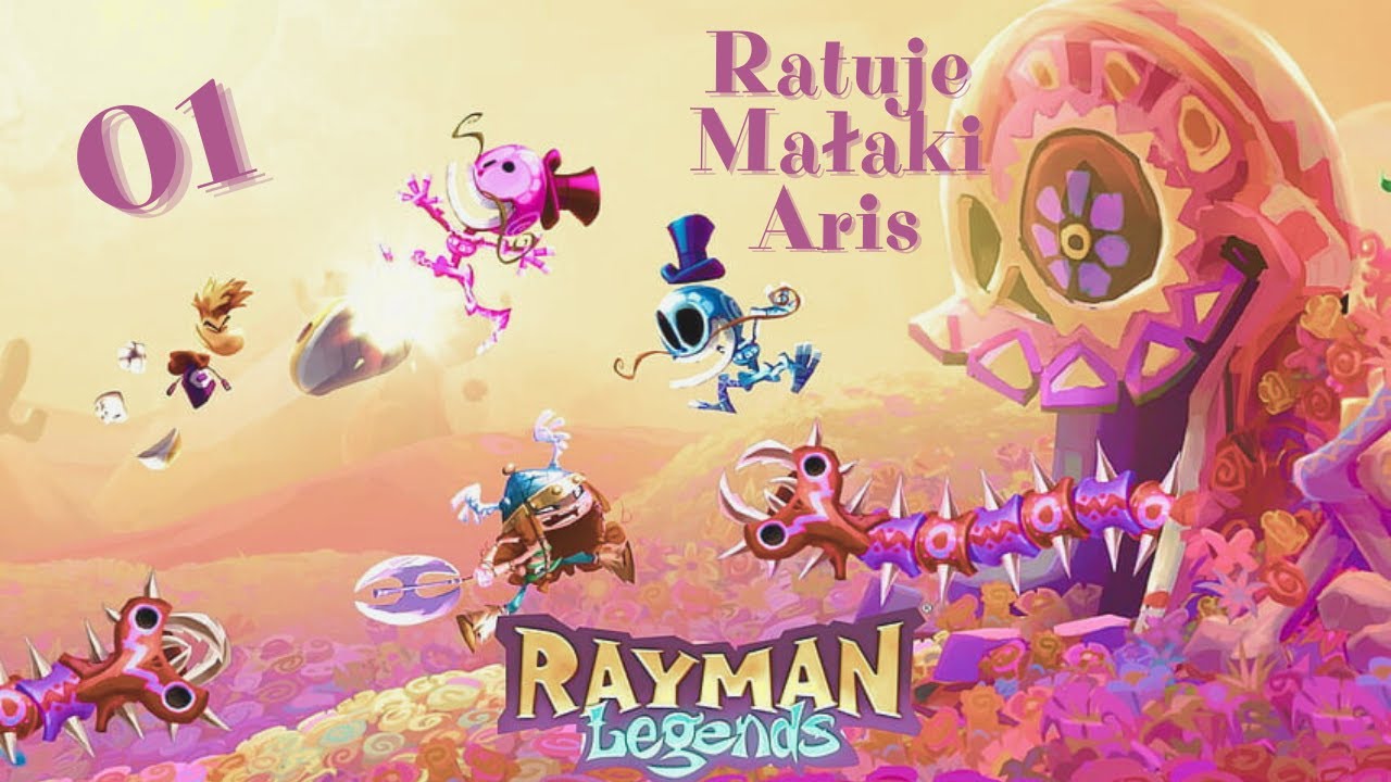 Rayman Legends #1 - Ratujemy Małaki