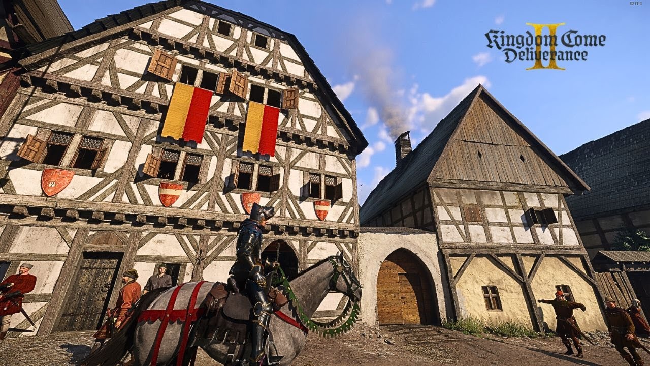 Kingdom Come: Deliverance II | Relaxing Ambient Walk Through Medieval Kuttenberg