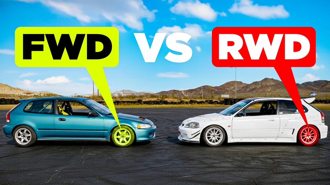 FWD vs RWD Civic