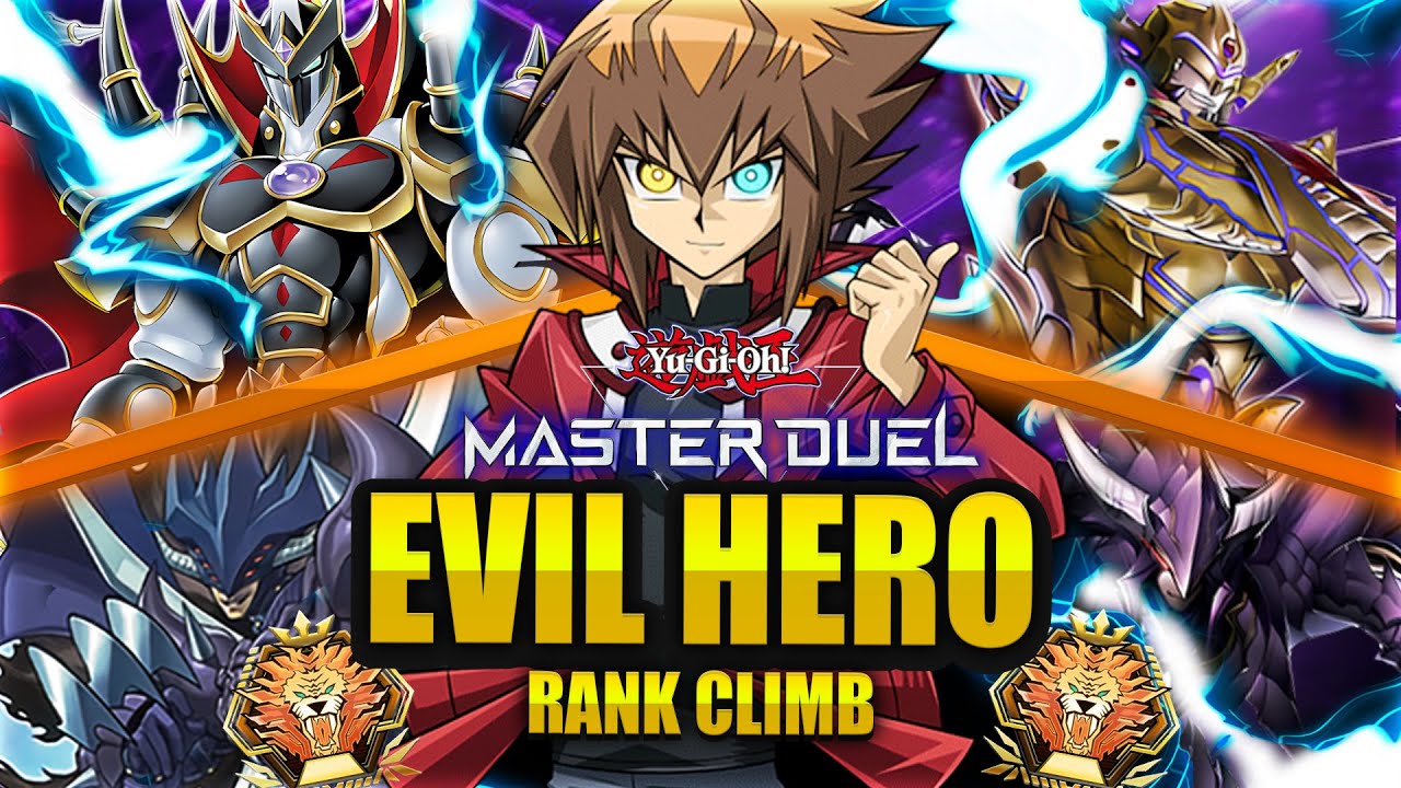 EVIL HERO Rank Climb to the TOP! | Yu-Gi-Oh! Master Duel