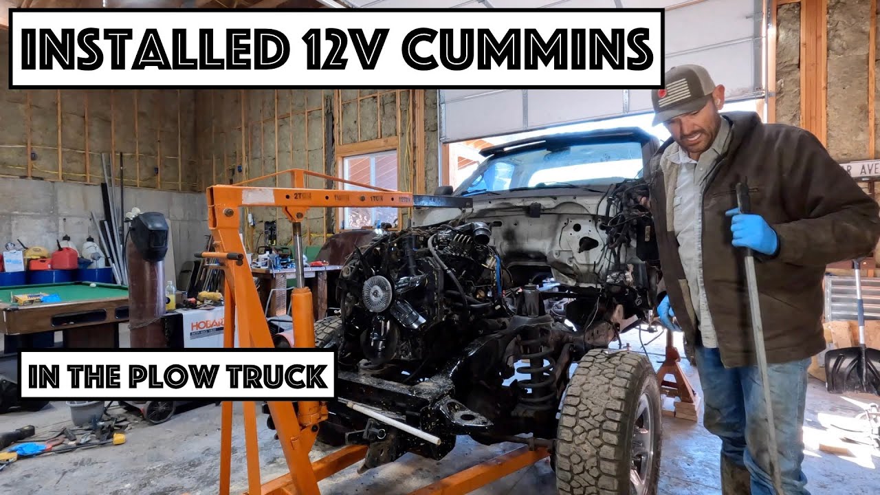 #639 - Установлен 12-клапанный двигатель Cummins на снегоуборочный грузовик!
