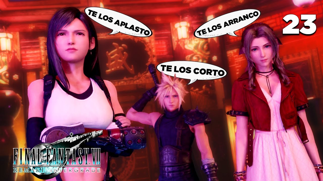 &iexcl;La mejor parte del juego! 😂💃 | Final Fantasy 7 Remake | Cap&iacute;tulo 23