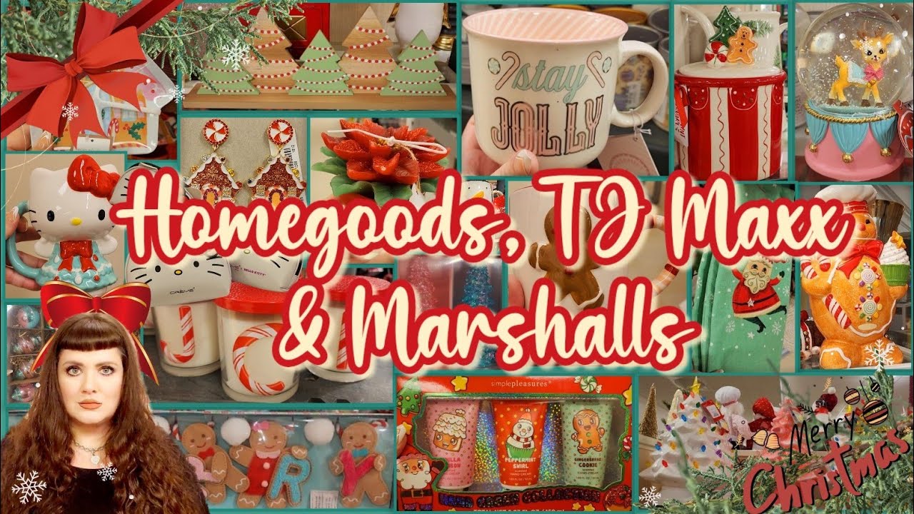 💥 ChRiStMaS MUST HAVES! 💥 Homegoods, Marshalls & TJ Maxx ⛄️ Shop With Me 2023 ⛄️ With Prices
